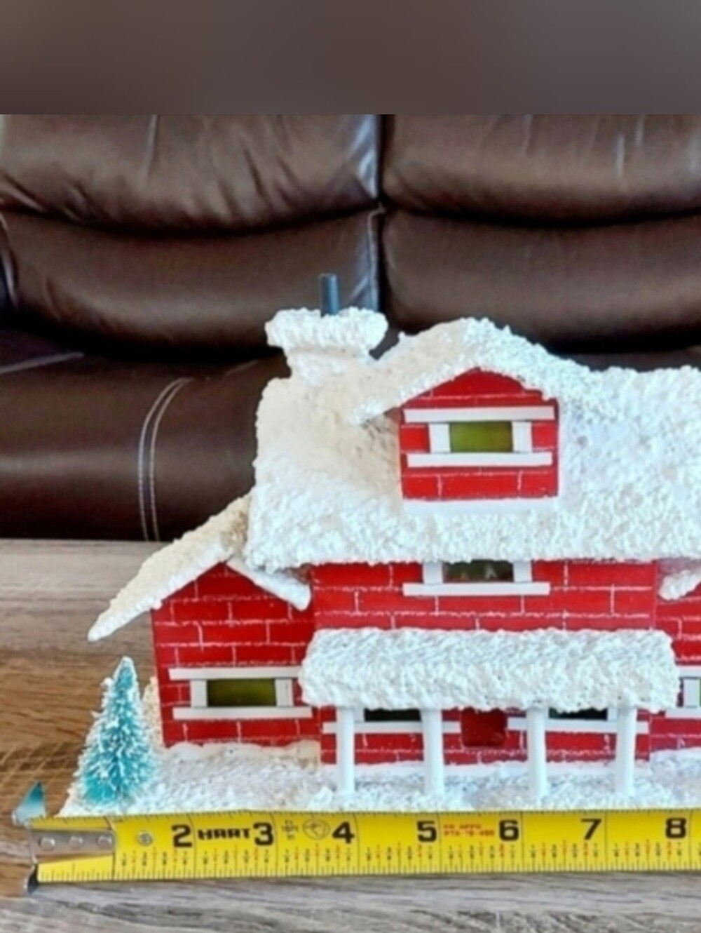 Small Wooden Christmas House Decorations